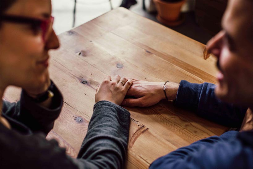 couple’s hands-on table